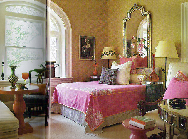 pink bedroom