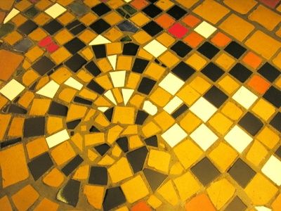 border mosaic tile